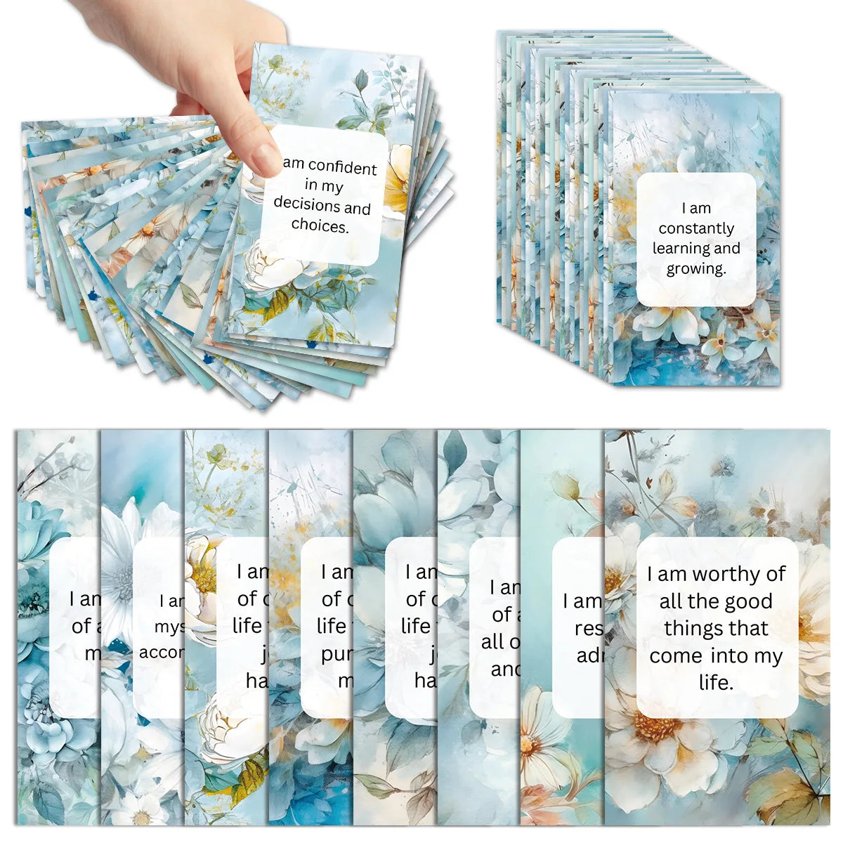 60pcs Affirmation Cards for Women