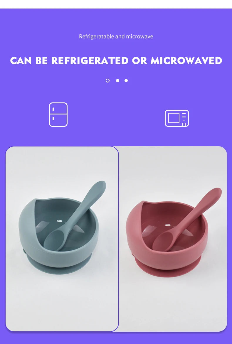 Infant Anti Drip Snail Bowl