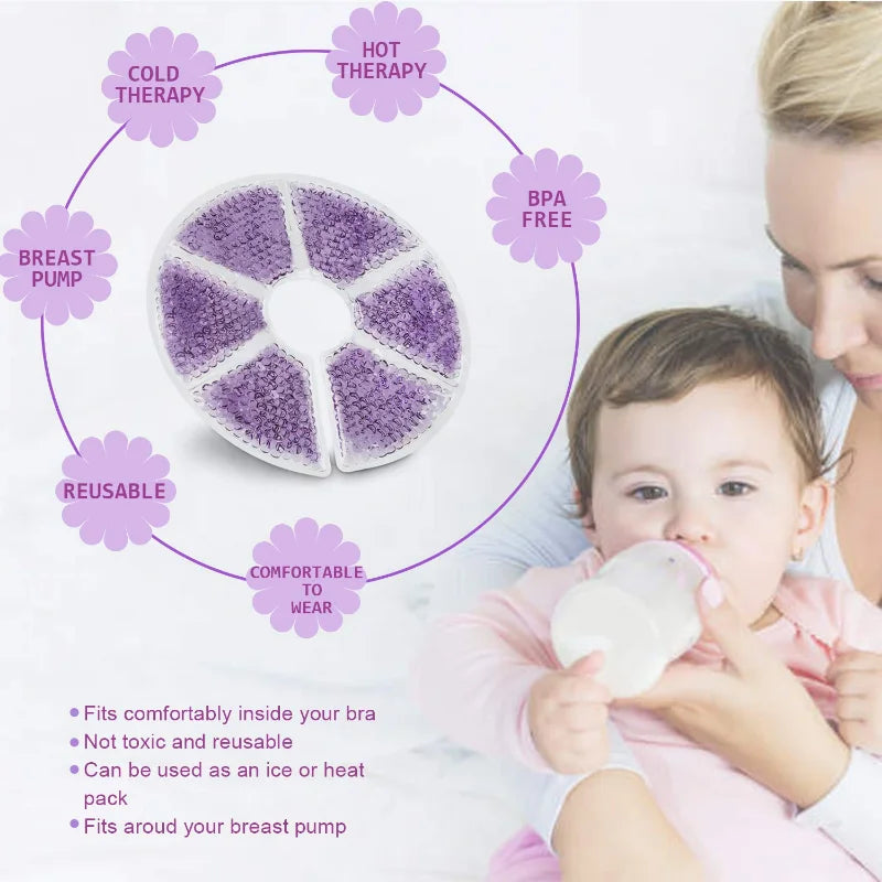 Round Breast Therapy Pads