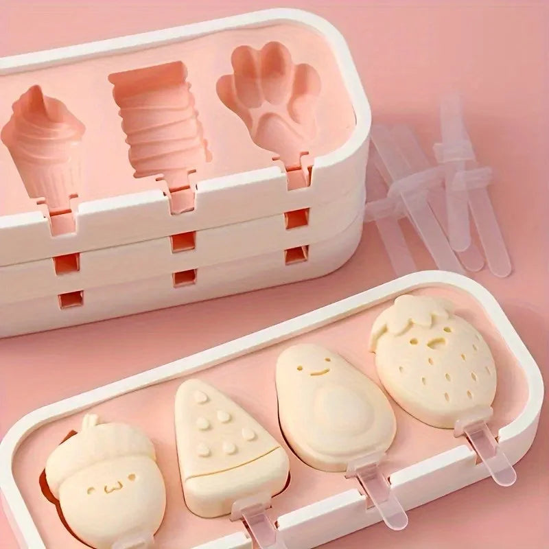 BPA Free Silicone Popsicle Mold