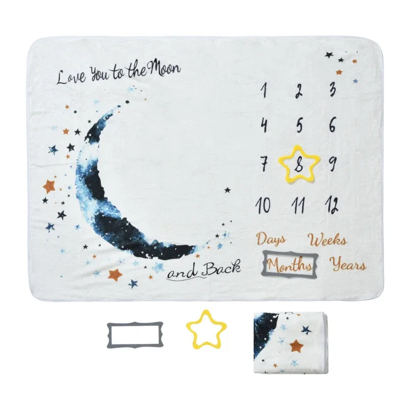 Baby Photography Growth Blanket