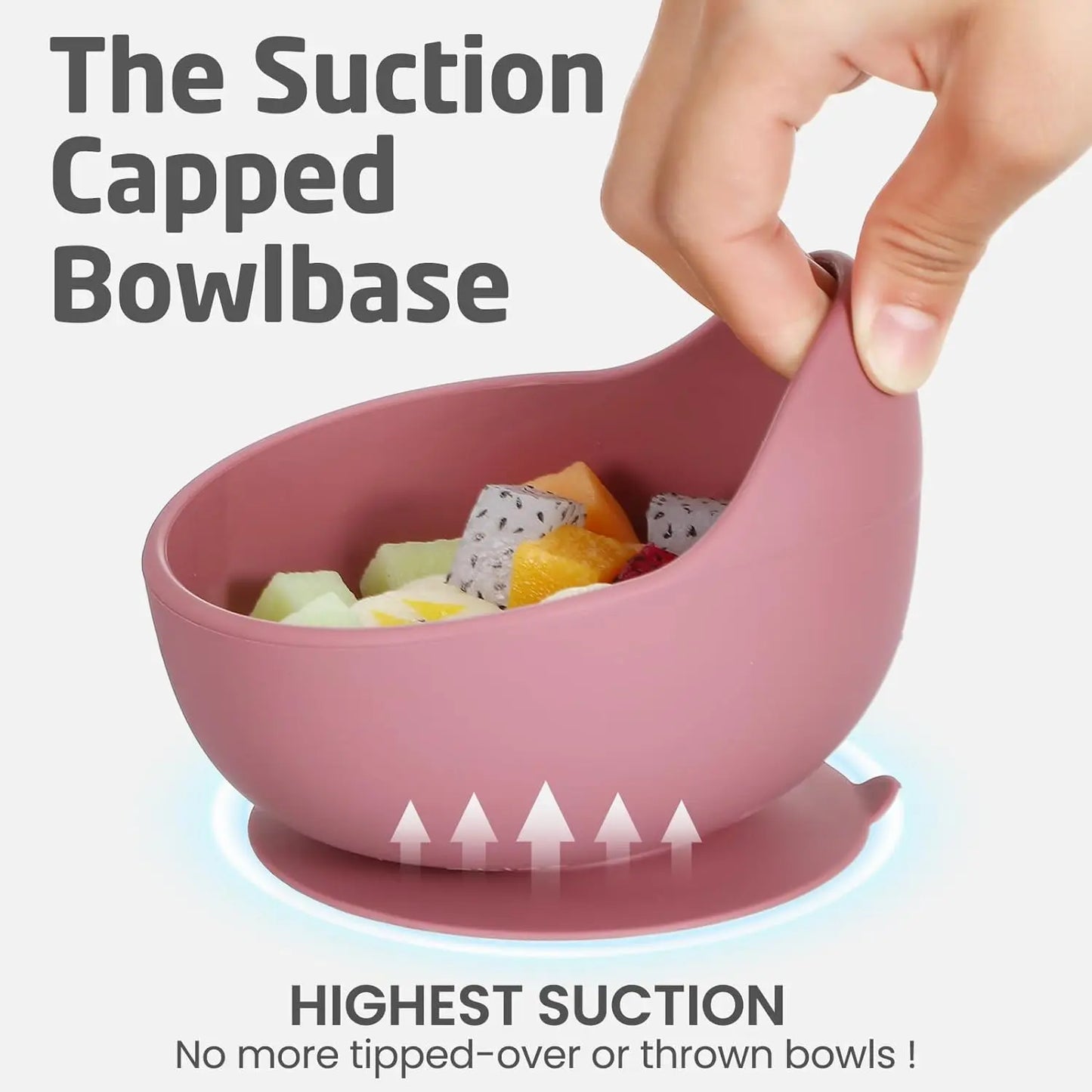 Infant Anti Drip Snail Bowl