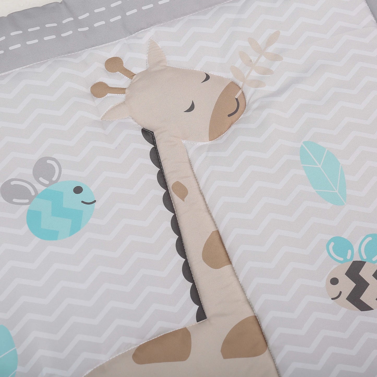 3Pcs Luxury Super Soft Crib Bedding Set
