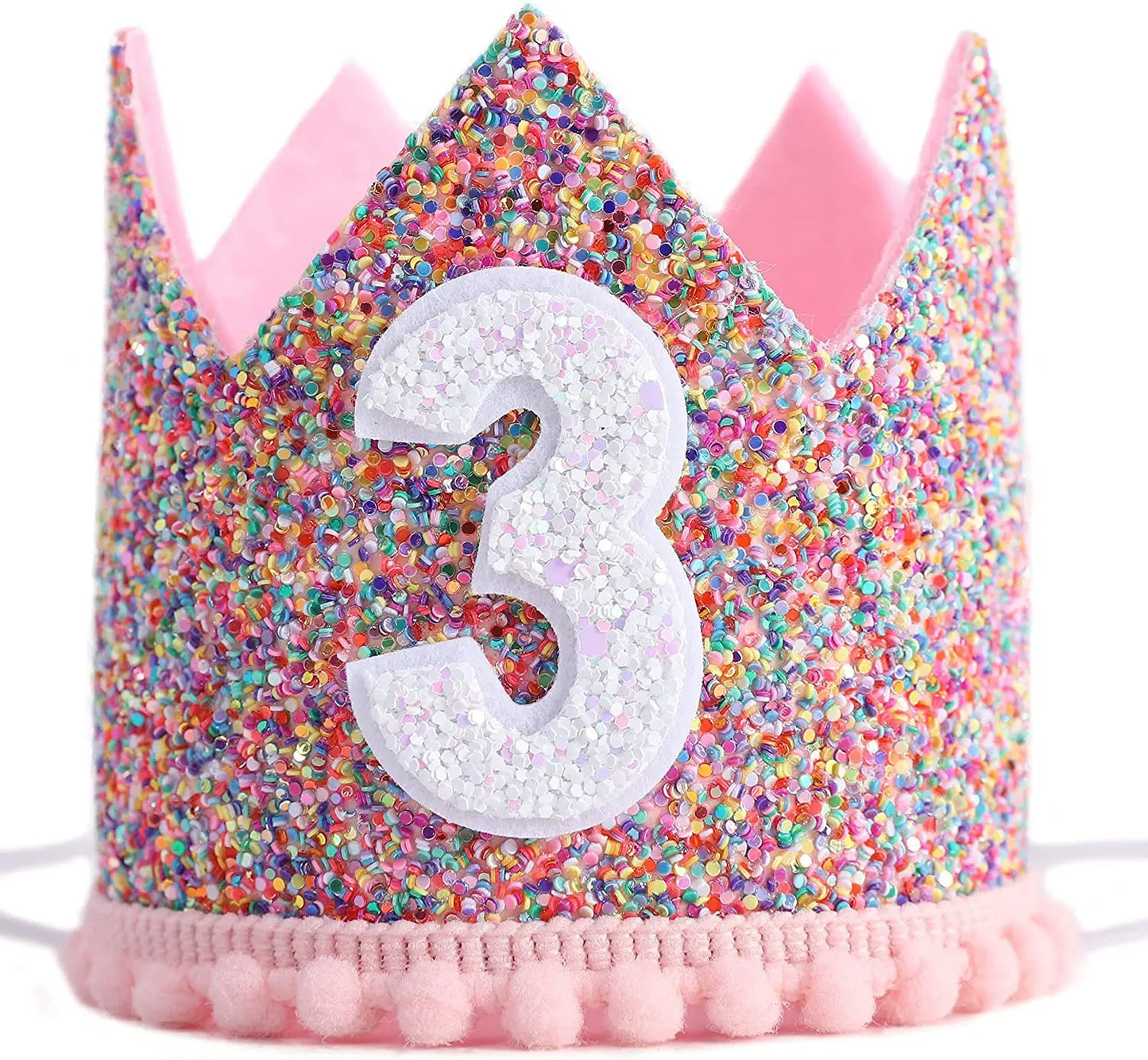 1 Year Old First Birthday Powder Crown