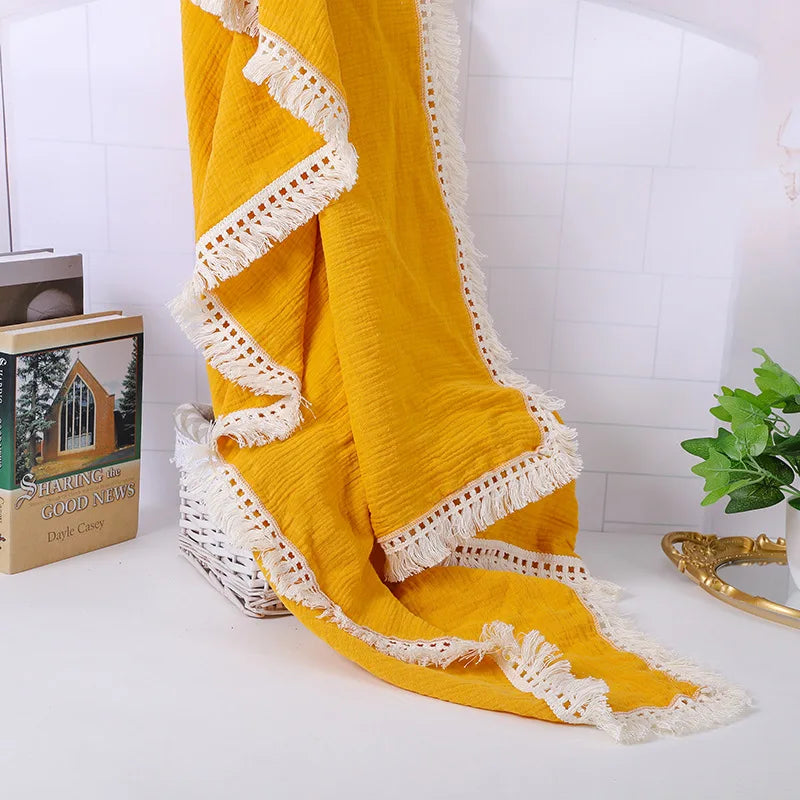 Cotton Muslin Swaddle Blankets