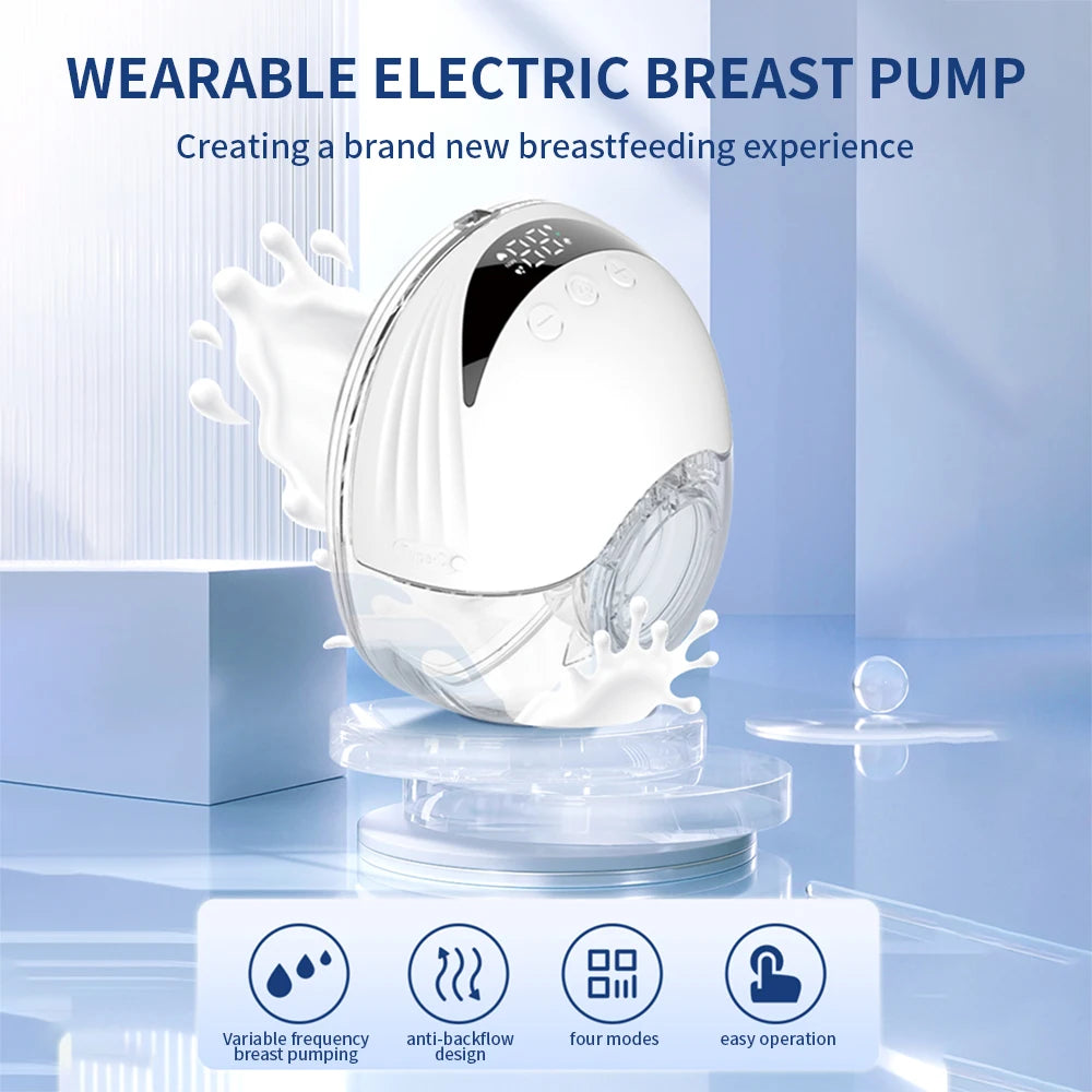 4 Modes Wearable Breast Pump