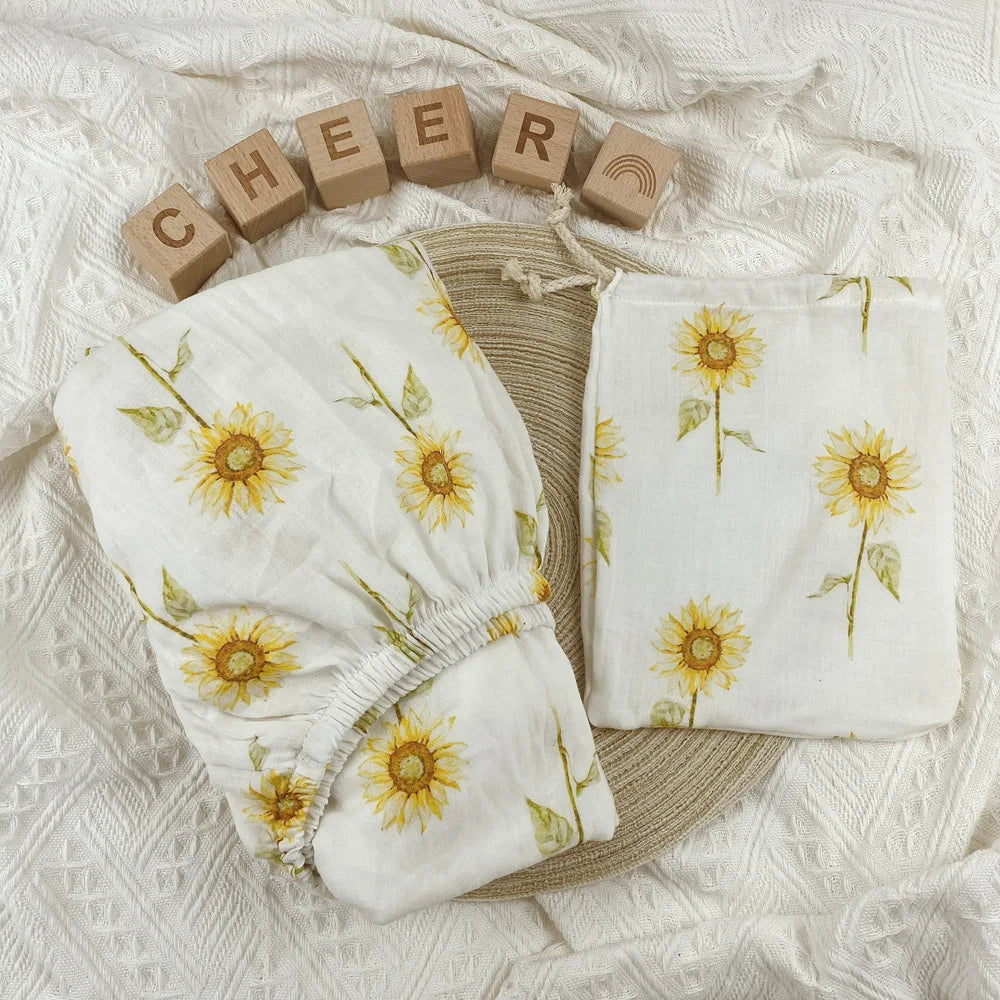 Baby Crib Fitted Sheet