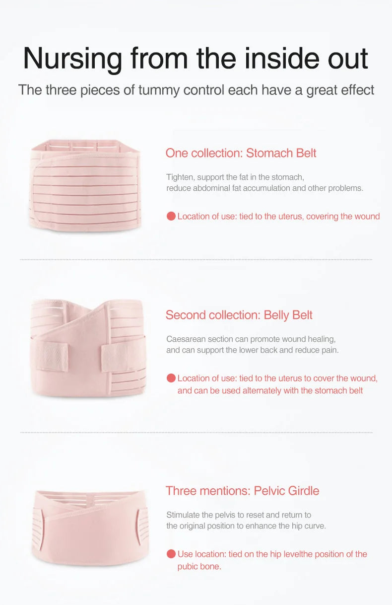This 3-in-1 postpartum corset