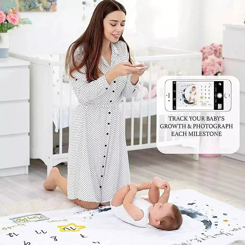 Baby Photography Growth Blanket