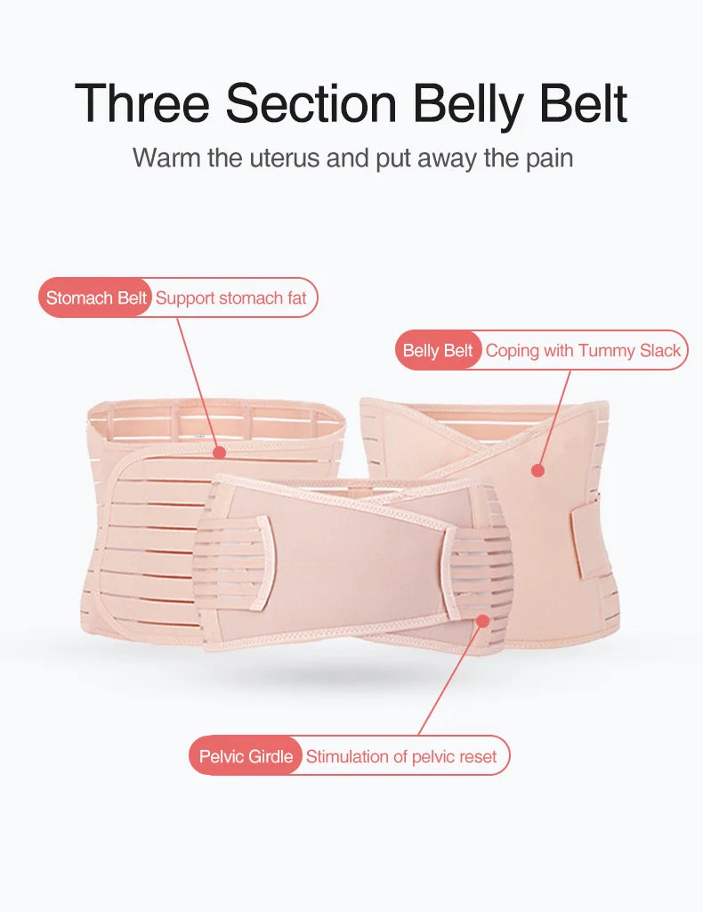 This 3-in-1 postpartum corset