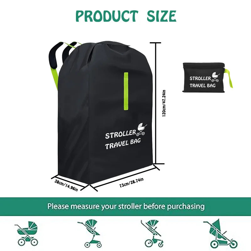 Baby Stroller Travel Bag with Shoulder Belt
