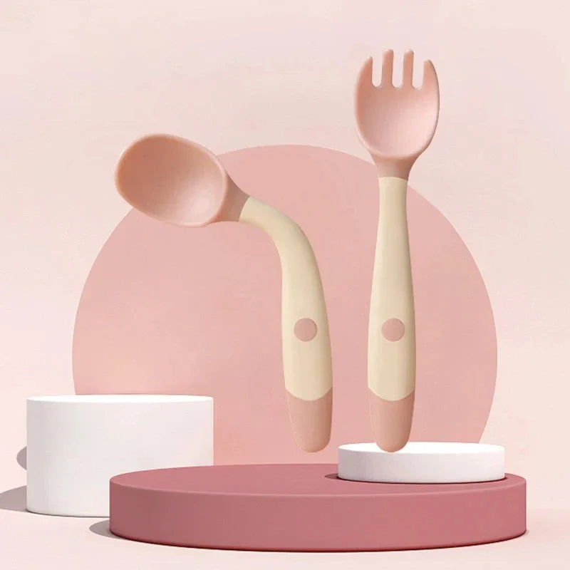 Soft and flexible baby feeding spoon se
