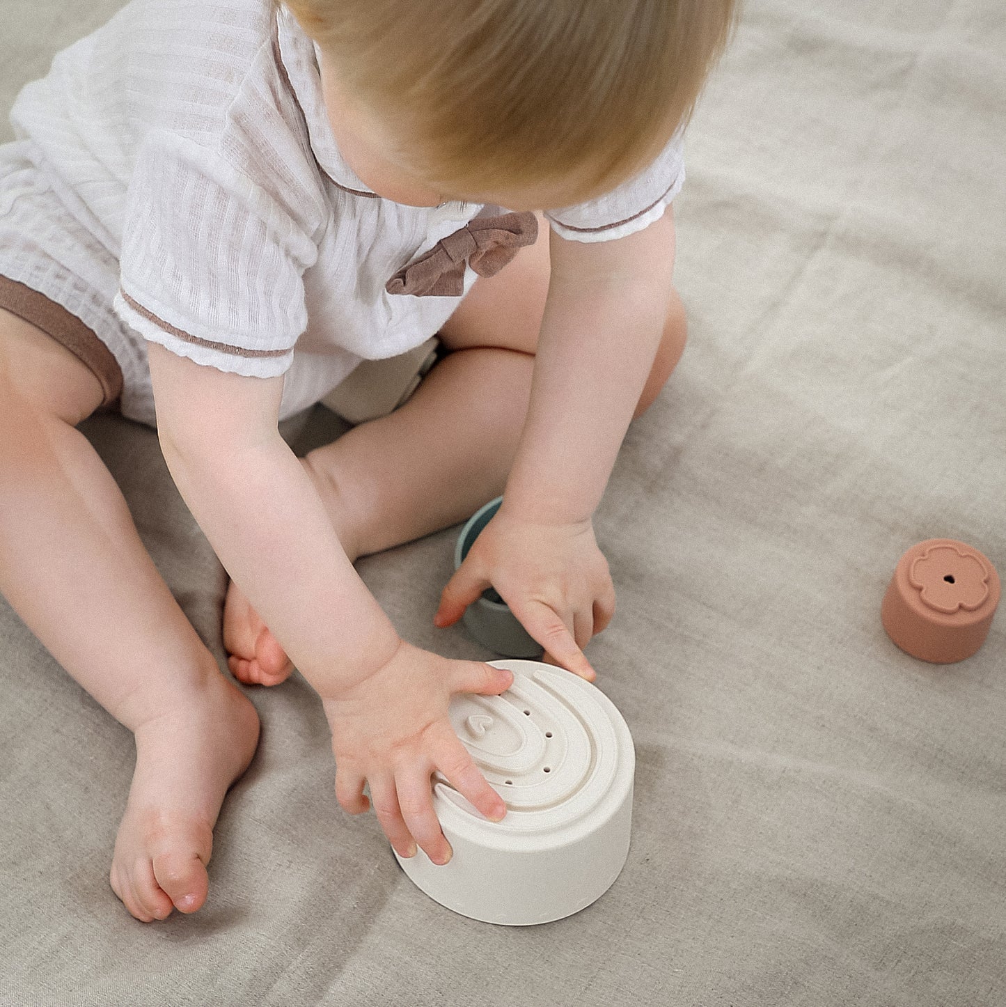 Baby Silicone Stacking Cup