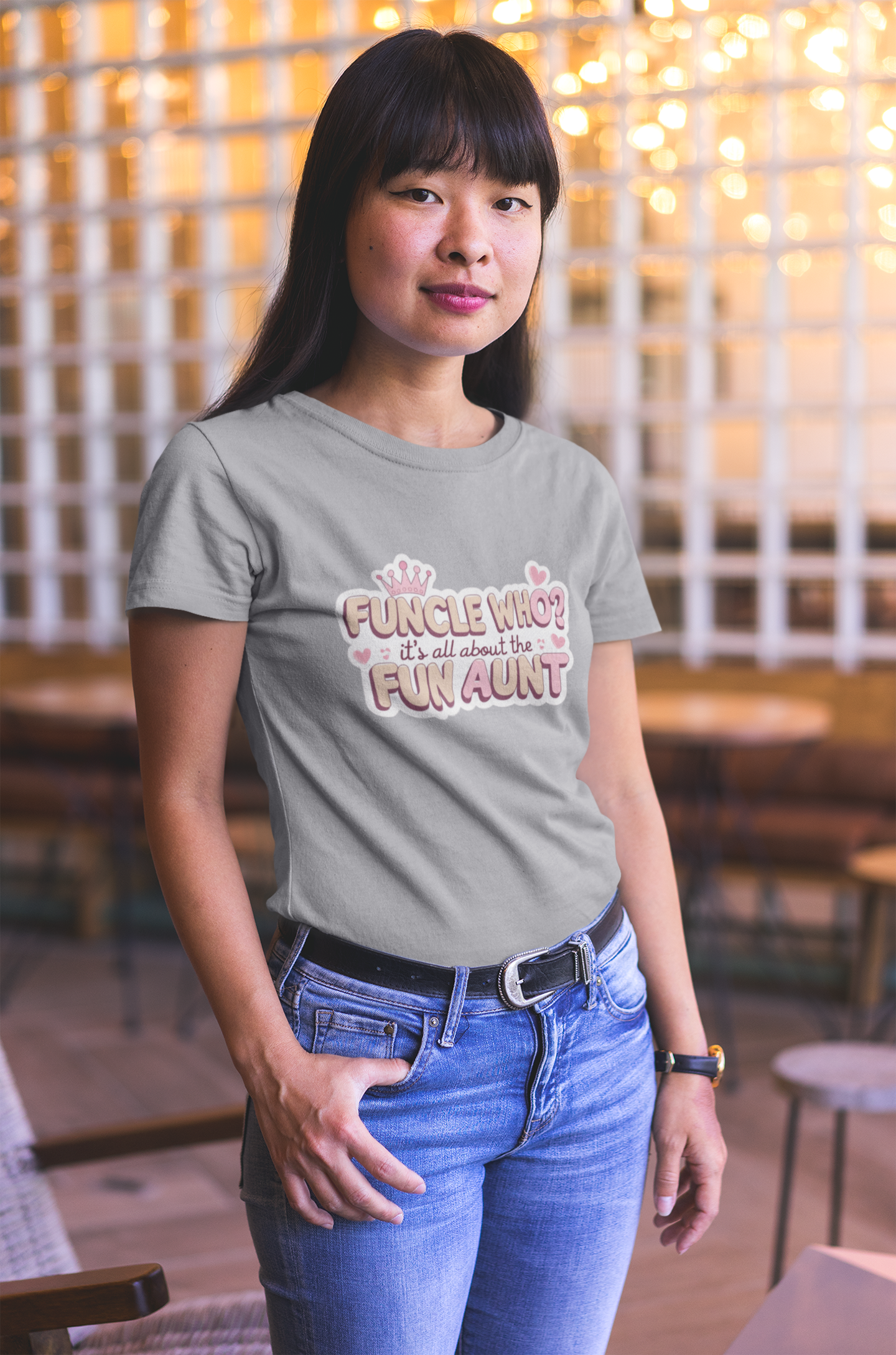 Fun Aunt Whimsical Tee