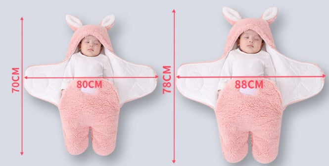 Newborn Cozy Swaddle Sleeping Bag