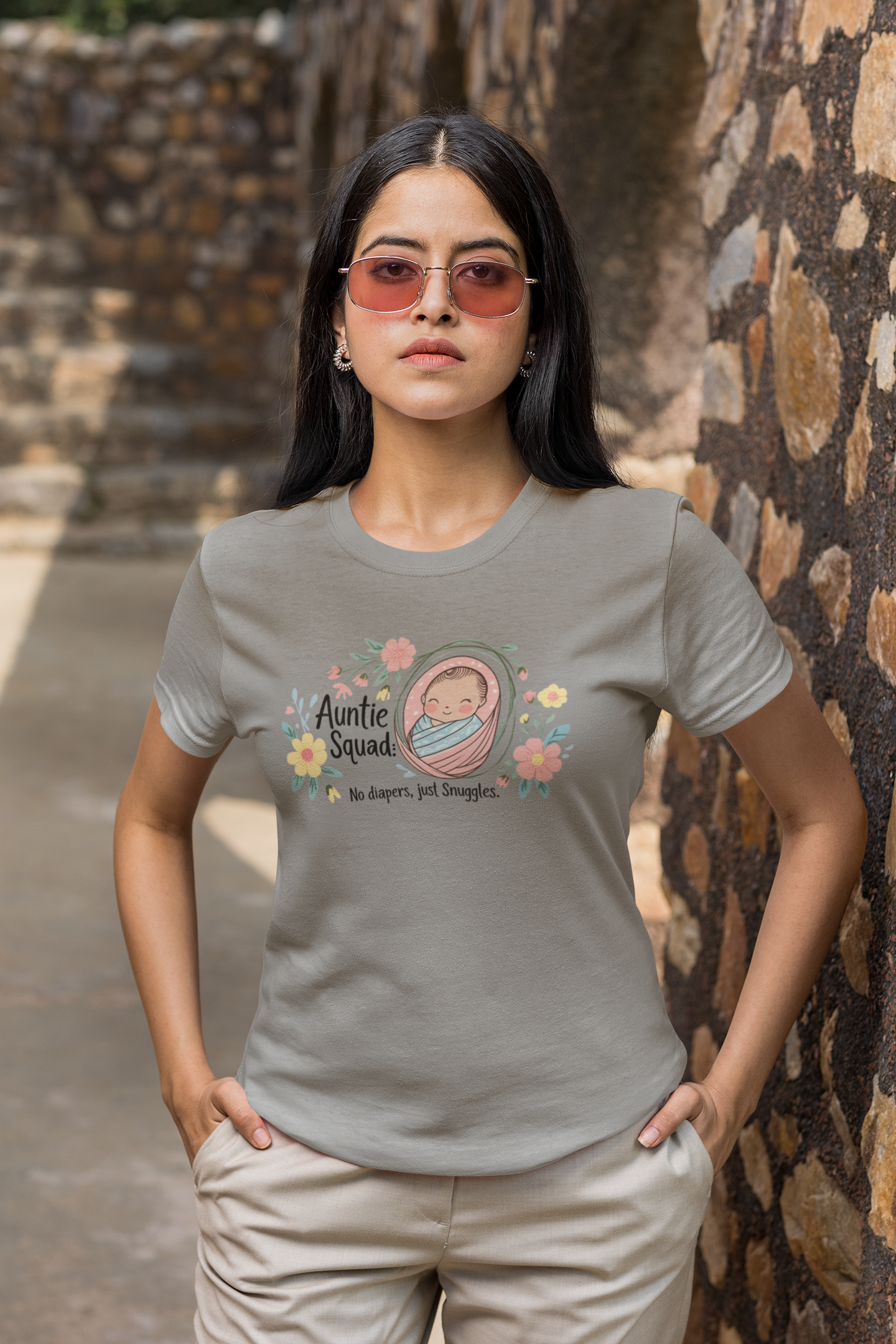Auntie Squad Snuggles Tee