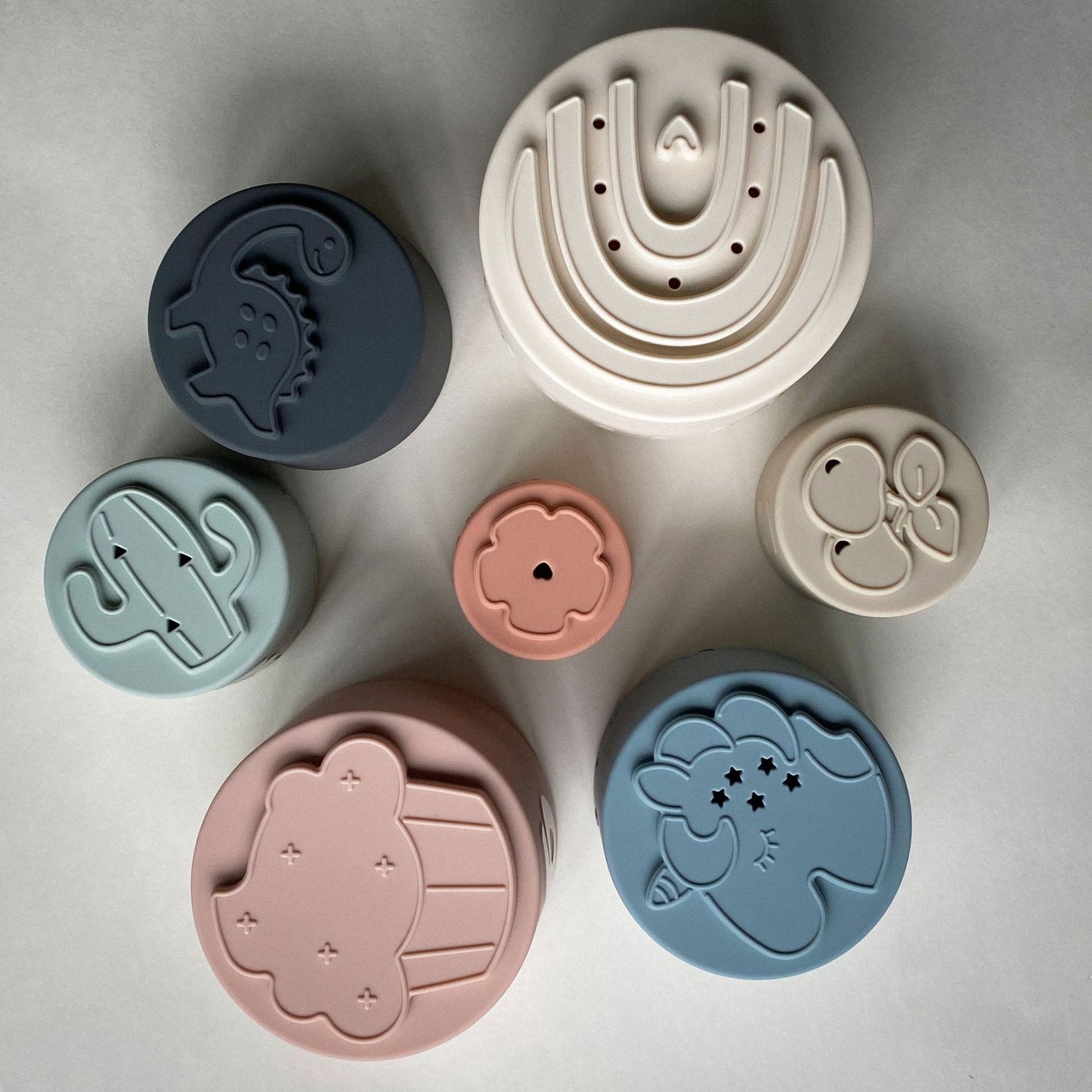 Baby Silicone Stacking Cup