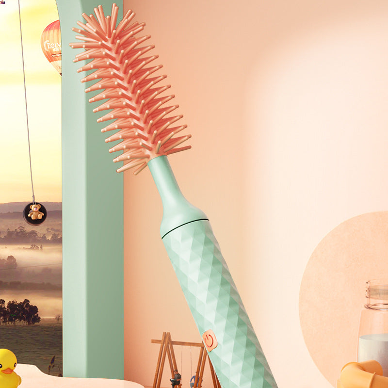 360 Degree Rotating Electric Silicone Bottle Brush