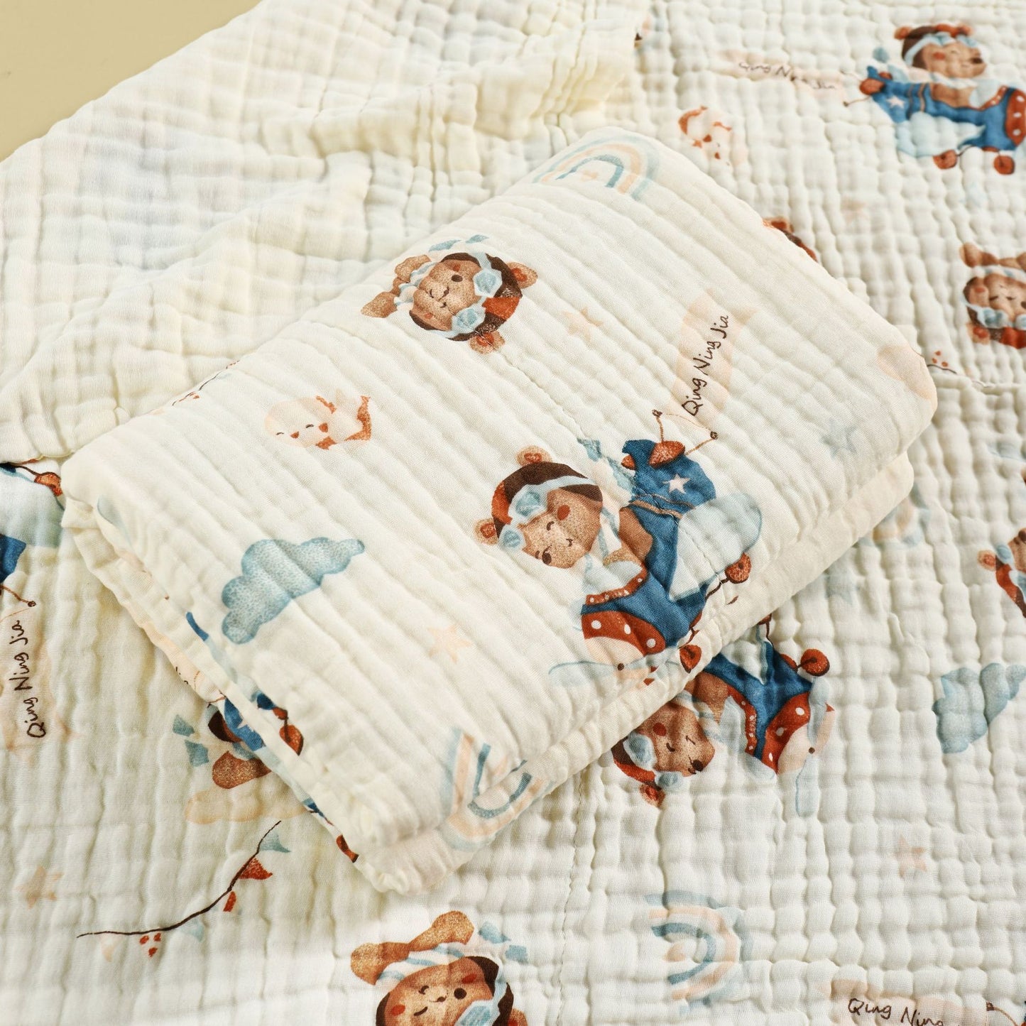 Newborn Baby Pure Cotton Gauze Blanket
