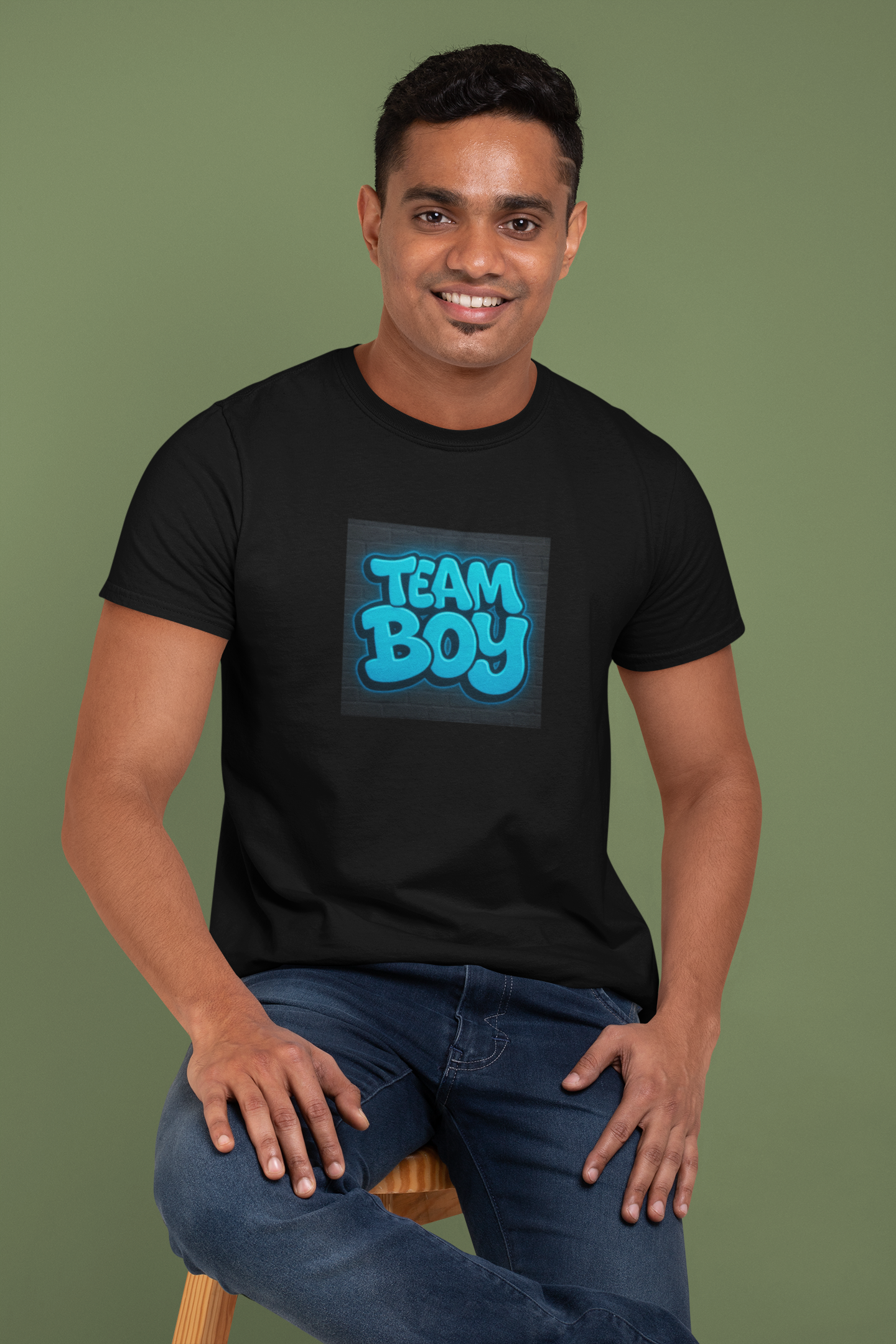 Grafittie Stlye Team Boy Unisex Softstyle T-Shirt -