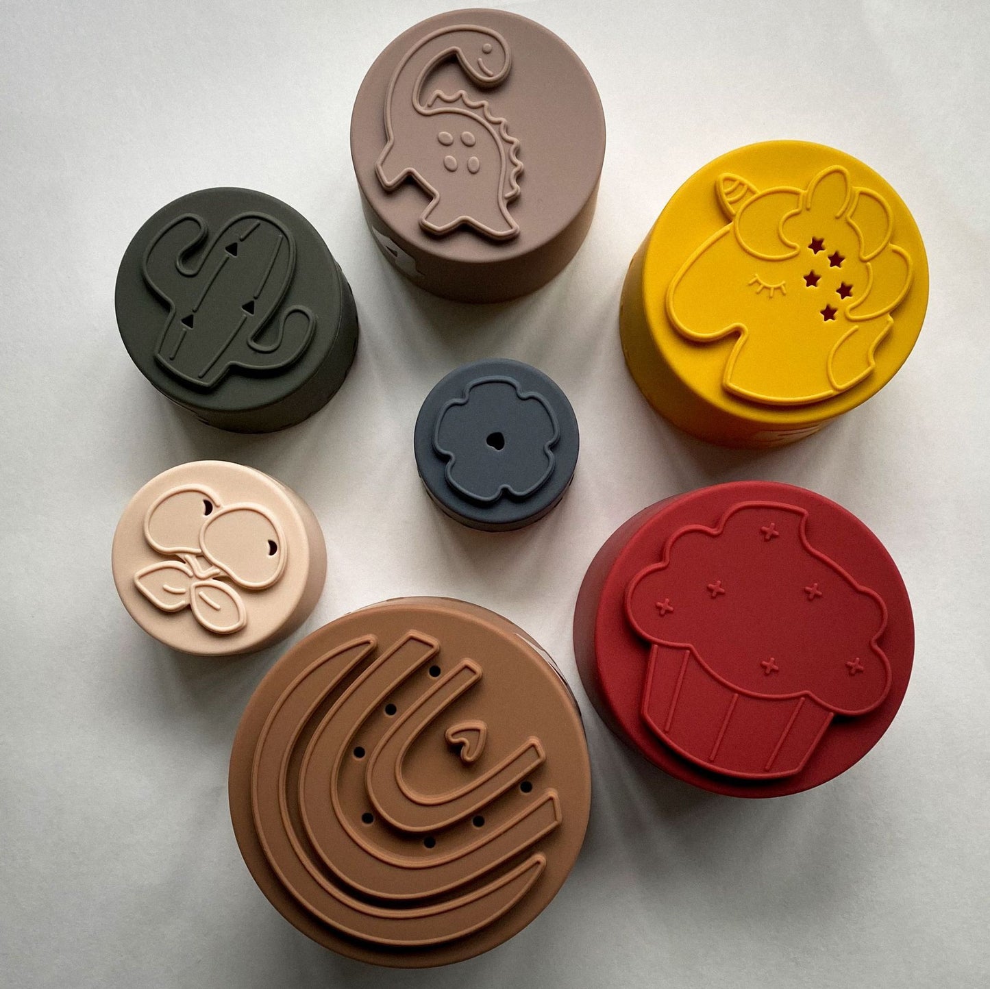 Baby Silicone Stacking Cup