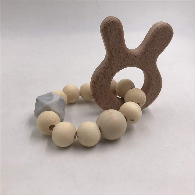 Baby Wooden Animal Teether