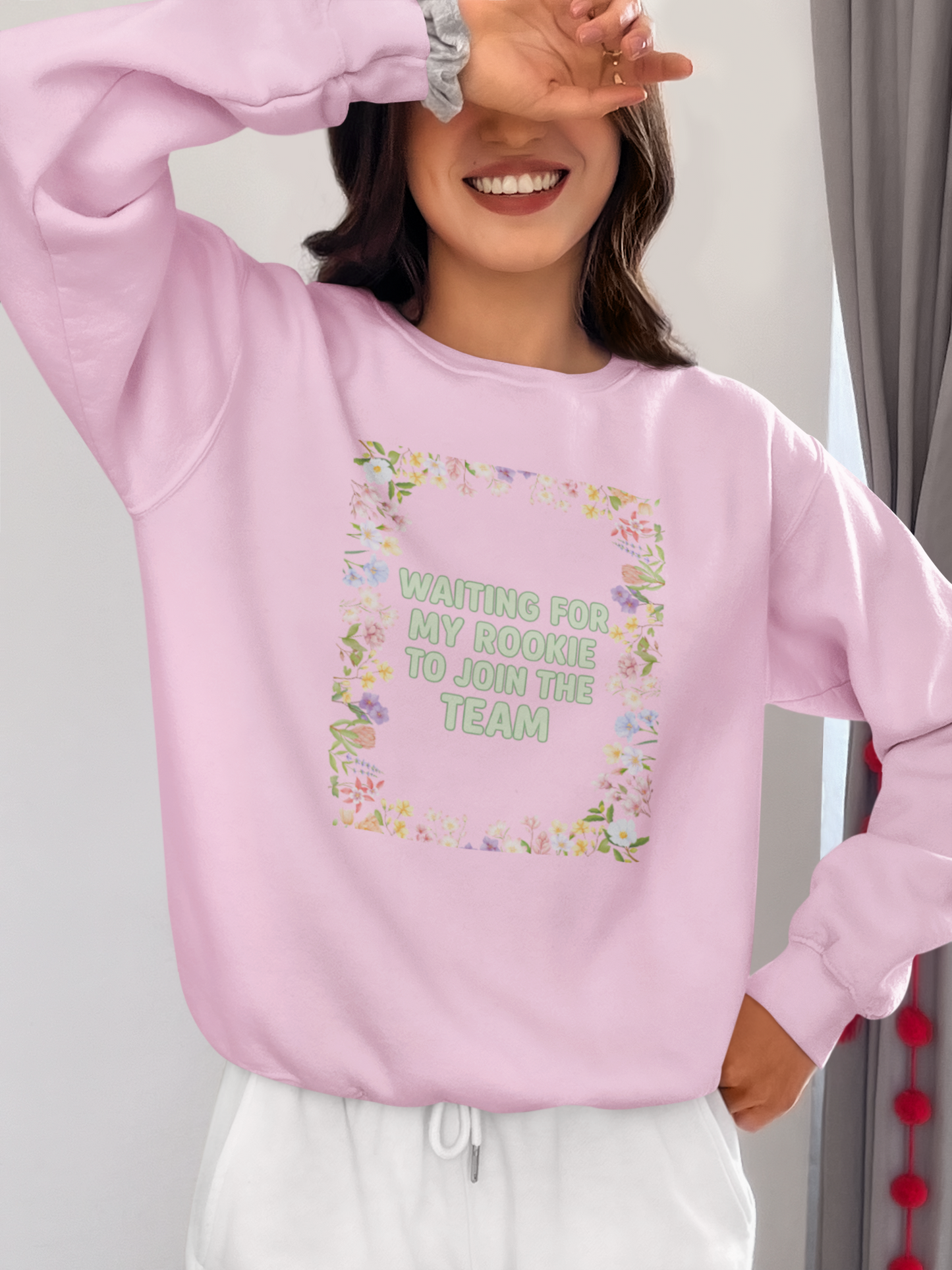 Rookie Maternity Sweatshirt