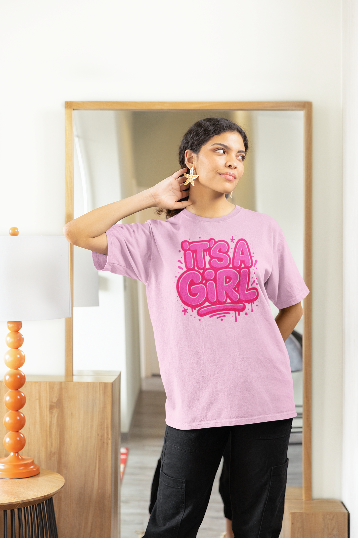 It's a Girl Unisex Heavy Cotton Tee,