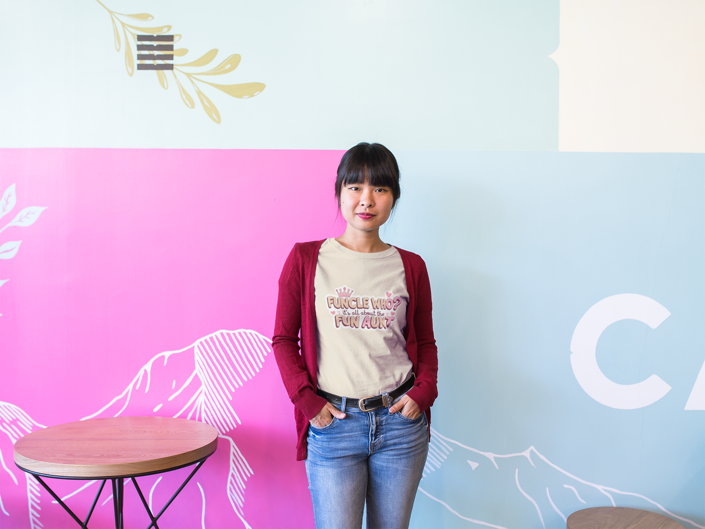Fun Aunt Whimsical Tee