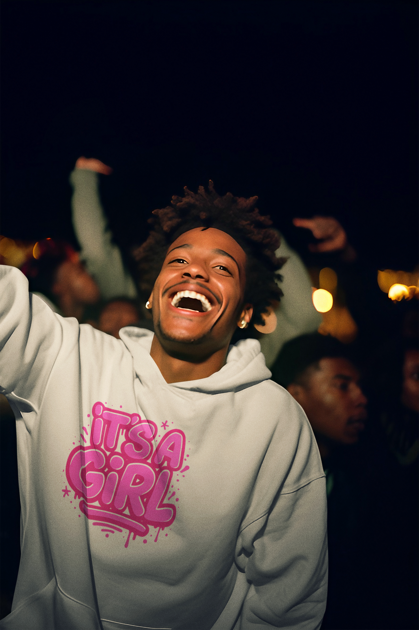 It's A Girl Hoodie - Cute Gender Reveal Sweatshirt