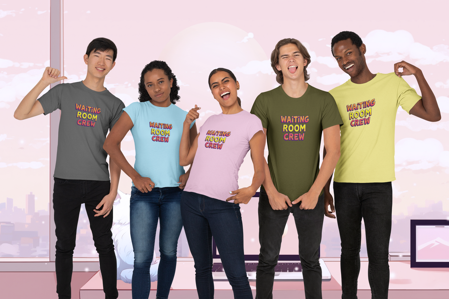 Waiting Room Crew Tee