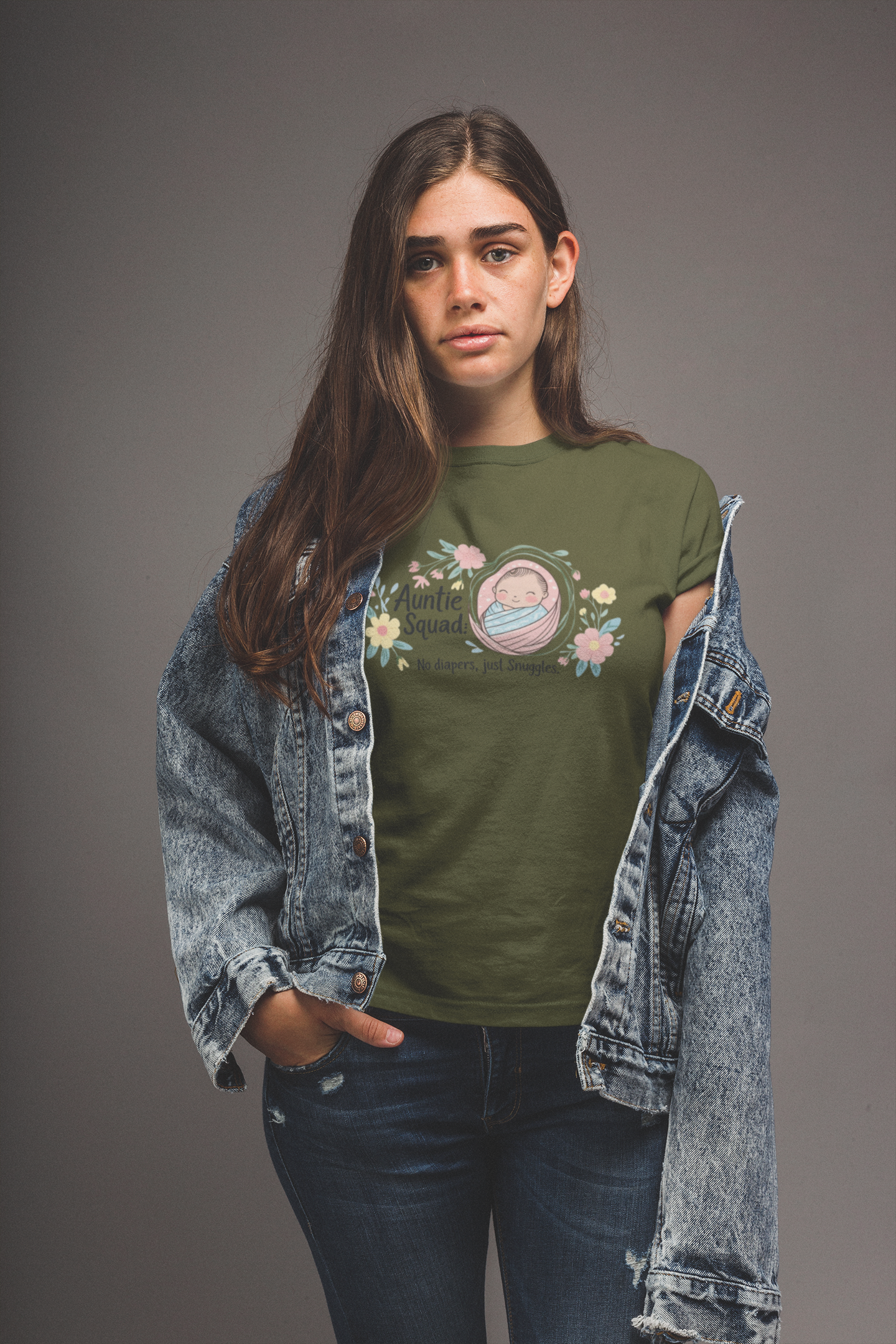 Auntie Squad Snuggles Tee