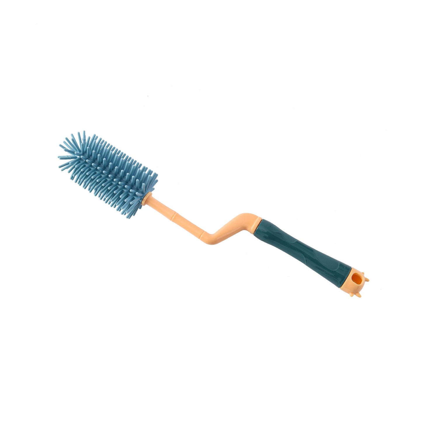 Rotating Silicone Baby Pacifier and Bottle Brush