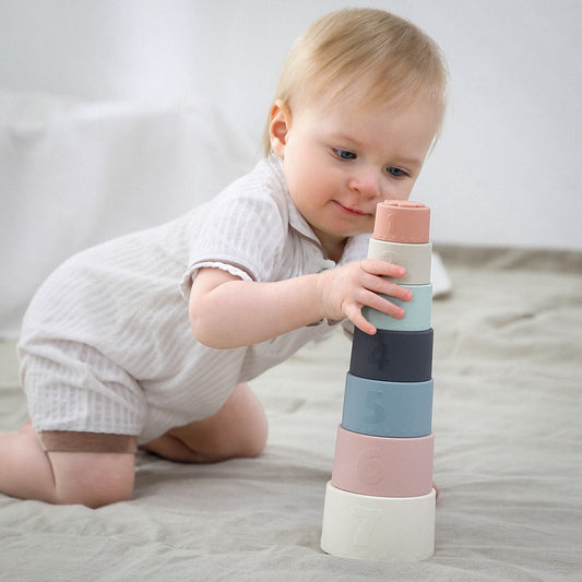 Baby Silicone Stacking Cup