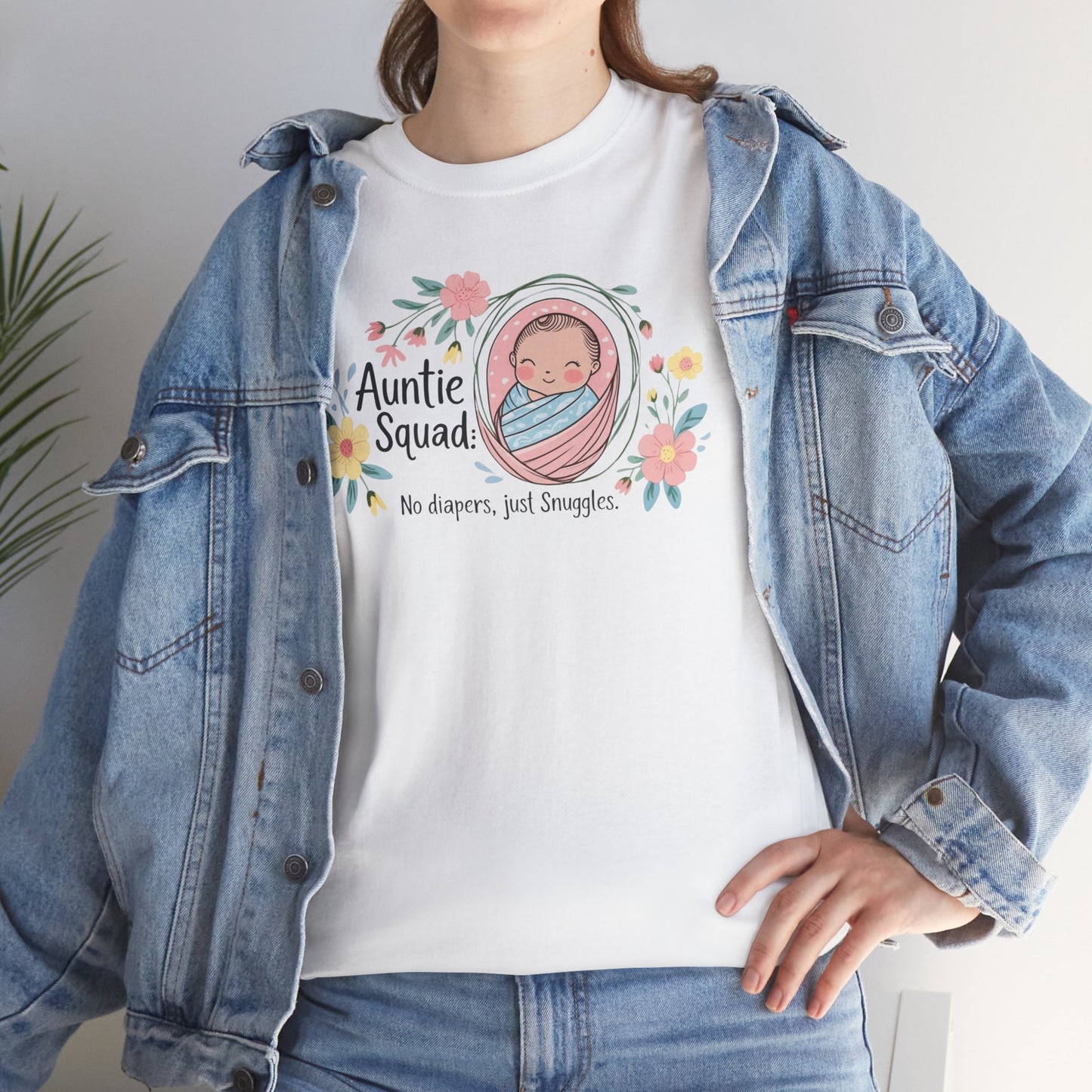 Auntie Squad Snuggles Tee