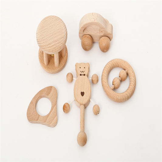 Wooden Baby Rattle