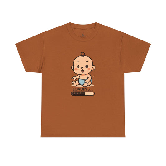 Cute Baby Loading Graphic Tee
