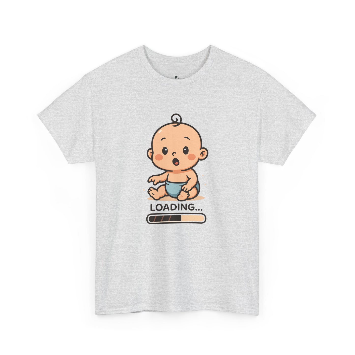 Cute Baby Loading Graphic Tee