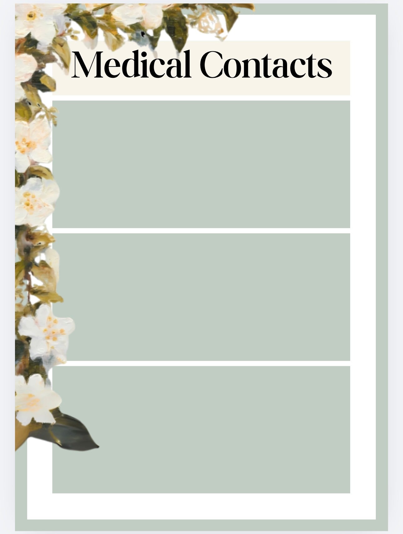 Bloom & Nurture Pregnancy Planner