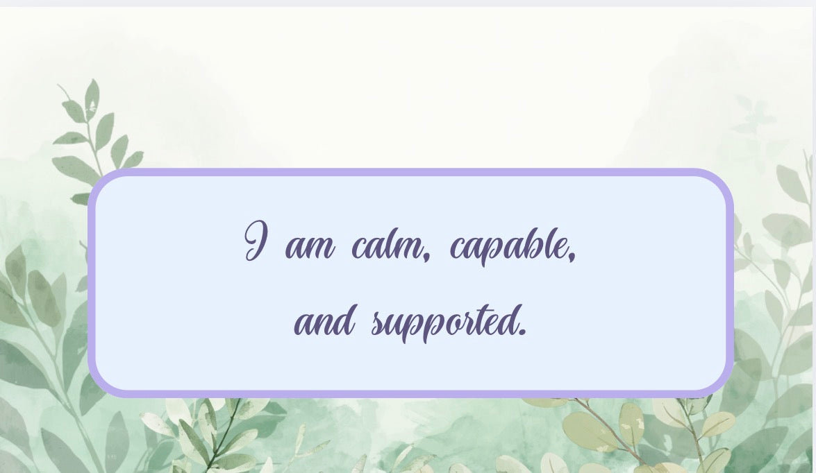 40 Printable Working Moms Calming Affirmation Cards