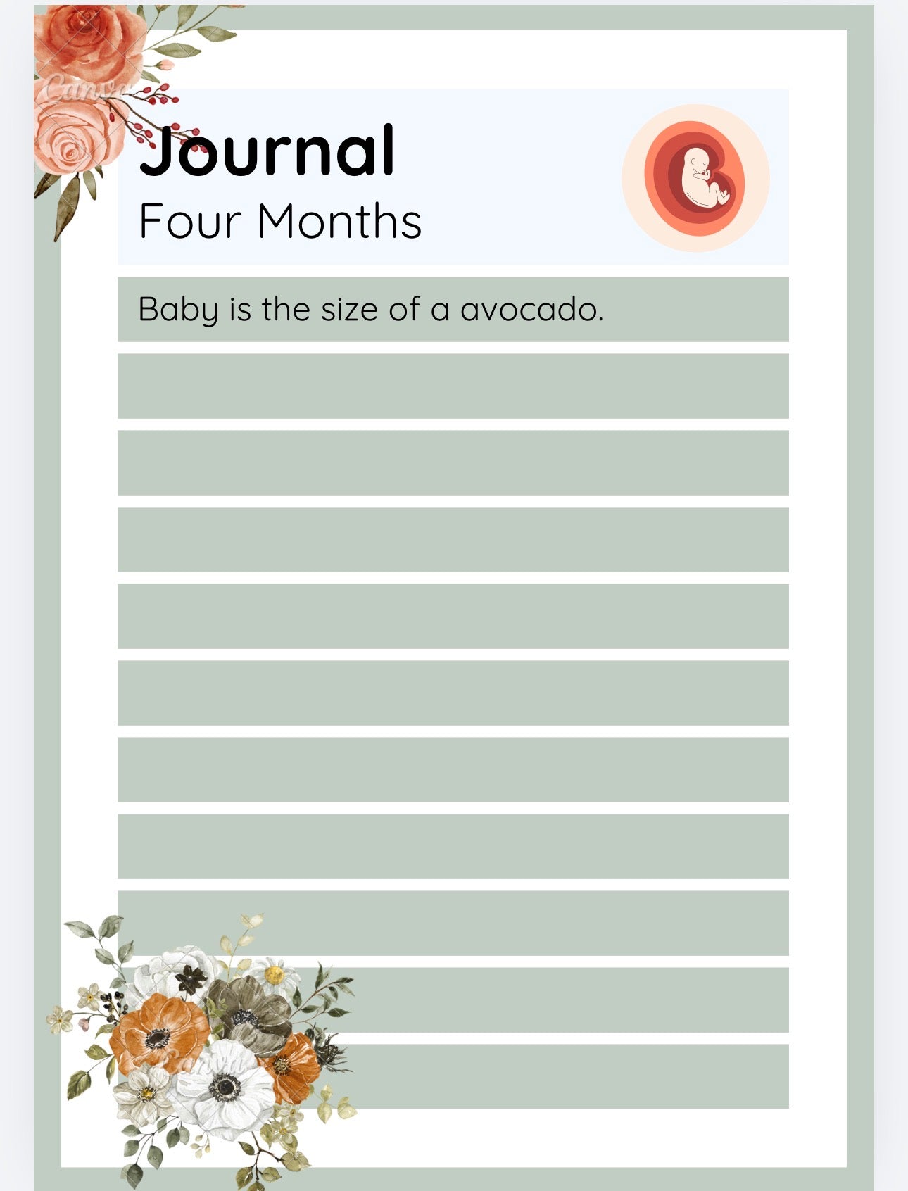 Bloom & Nurture Pregnancy Planner