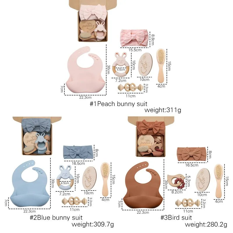 Baby Towel and Newborn Bath Set