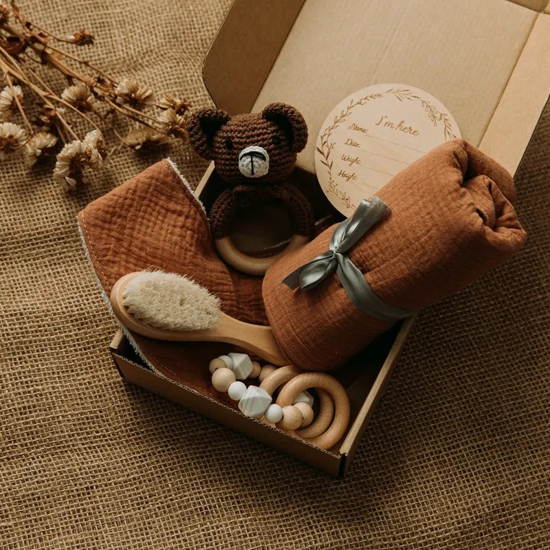 Baby Towel and Newborn Bath Set
