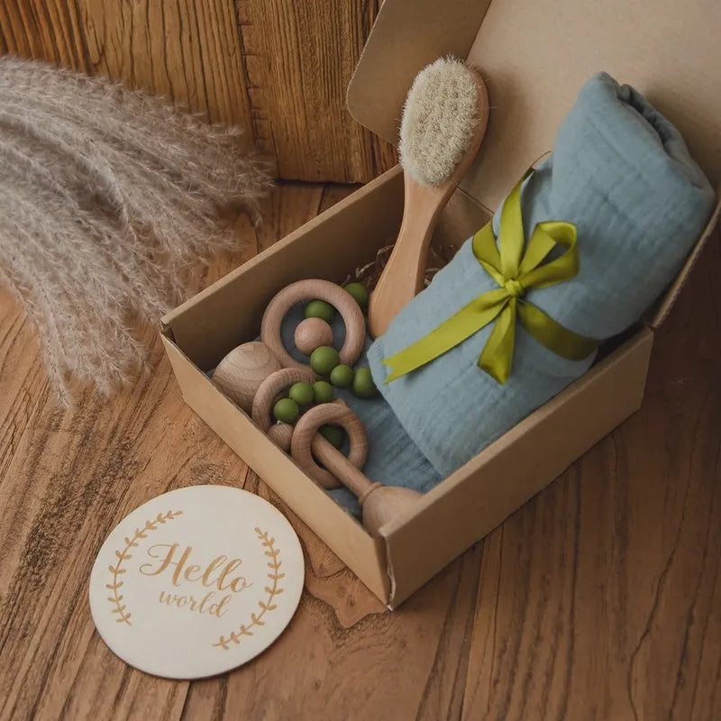 Baby Towel and Newborn Bath Set