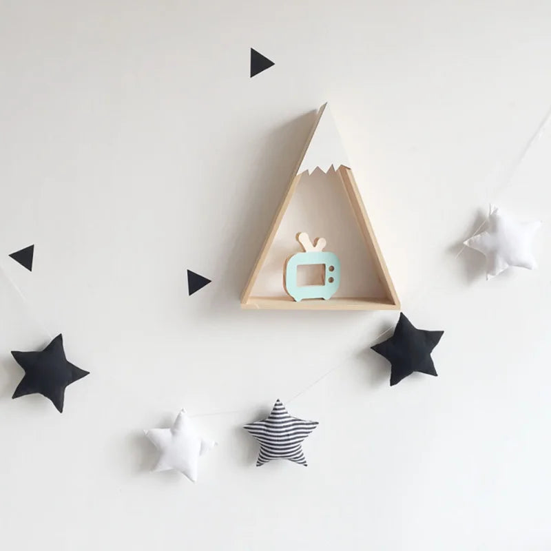 Handmade Nordic Nursery Star Garlands