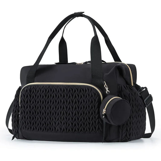 Large Capacity Woven Diaper Bag