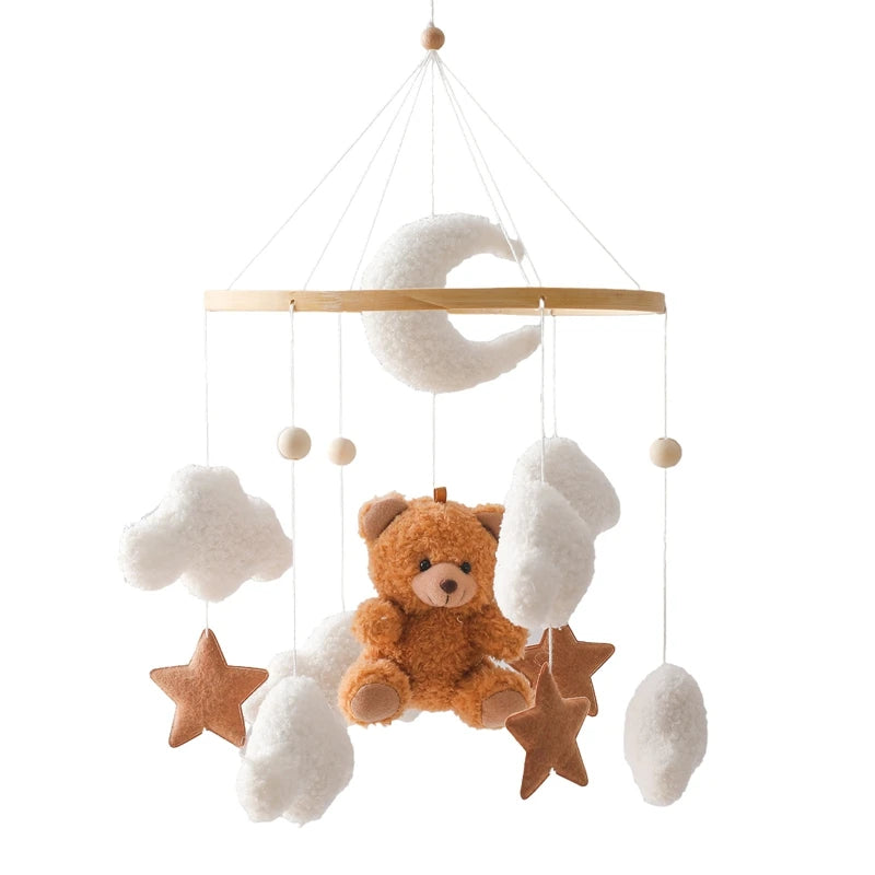 Baby Bell Dream Wooden Crib Mobile
