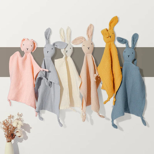 Little Rabbit Baby Spit Blanket