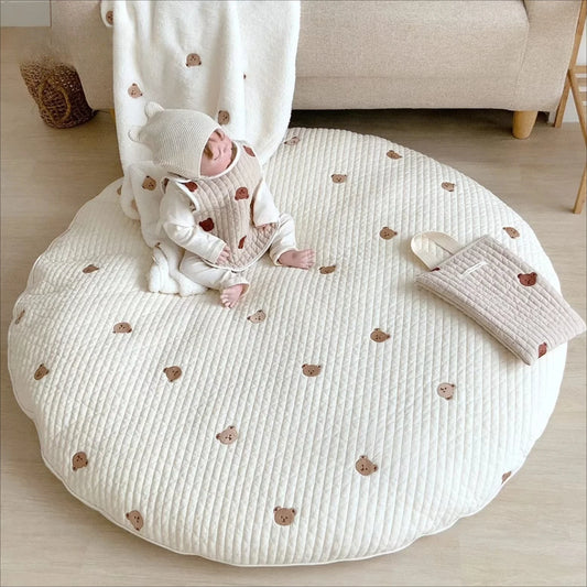 Cocoa Bean Baby Soft Cotton Play Mat