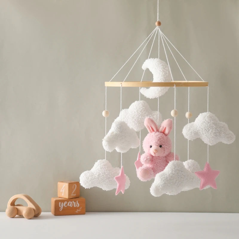 Baby Bell Dream Wooden Crib Mobile